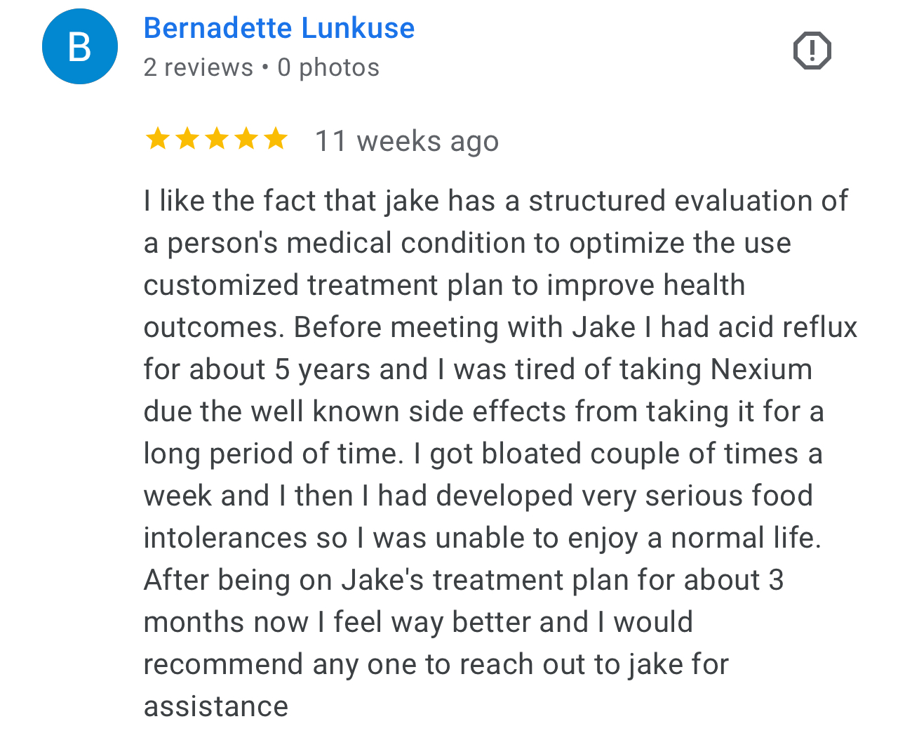 Client testimonial 23