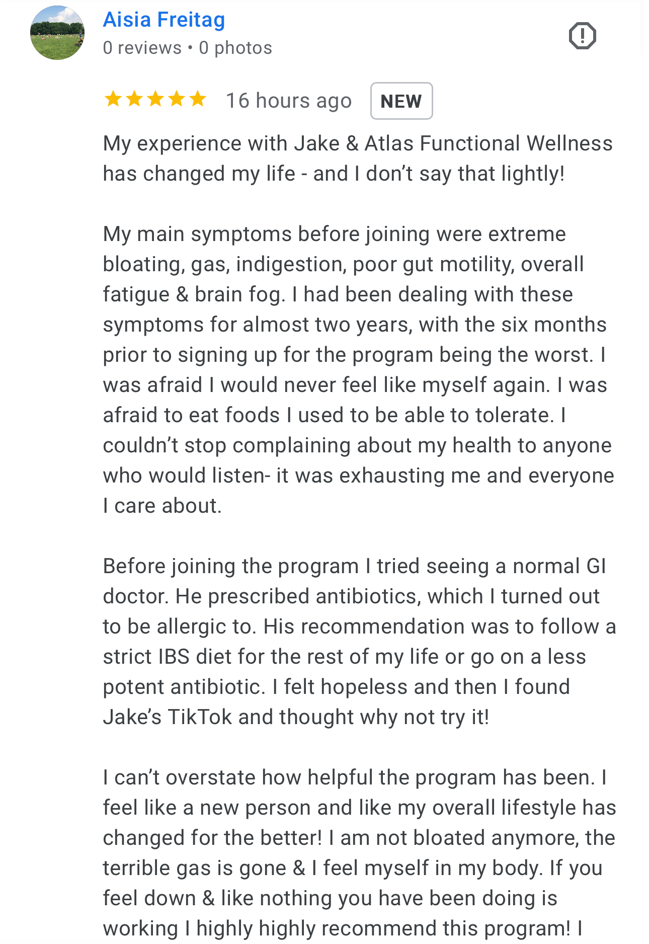 Client testimonial 8