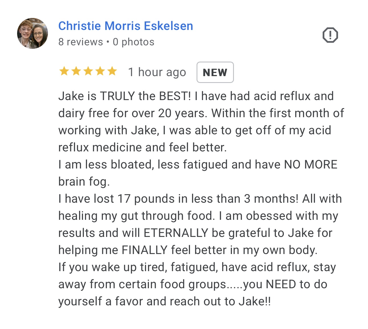 Client testimonial 5