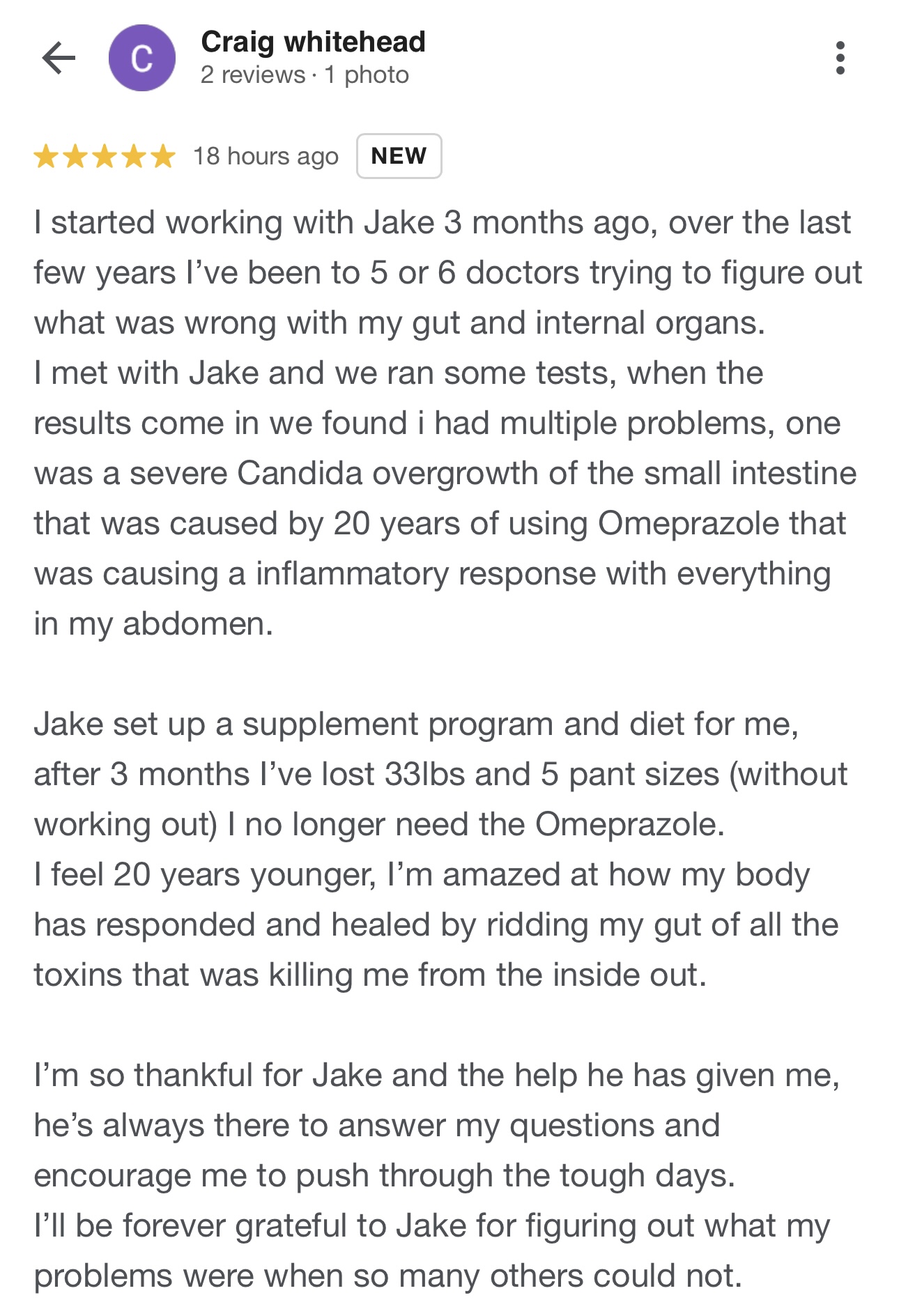 Client testimonial 9