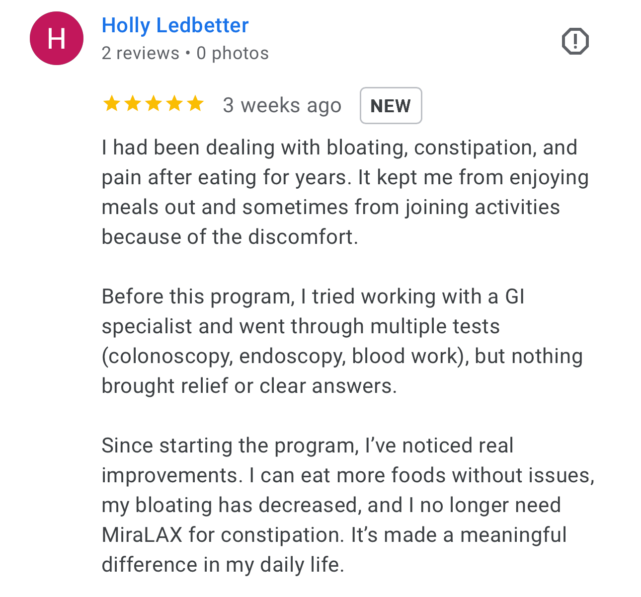 Client testimonial 15