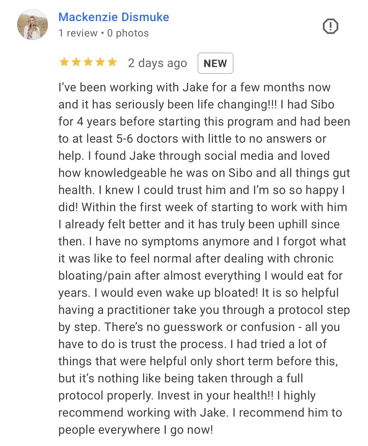 Client testimonial 10