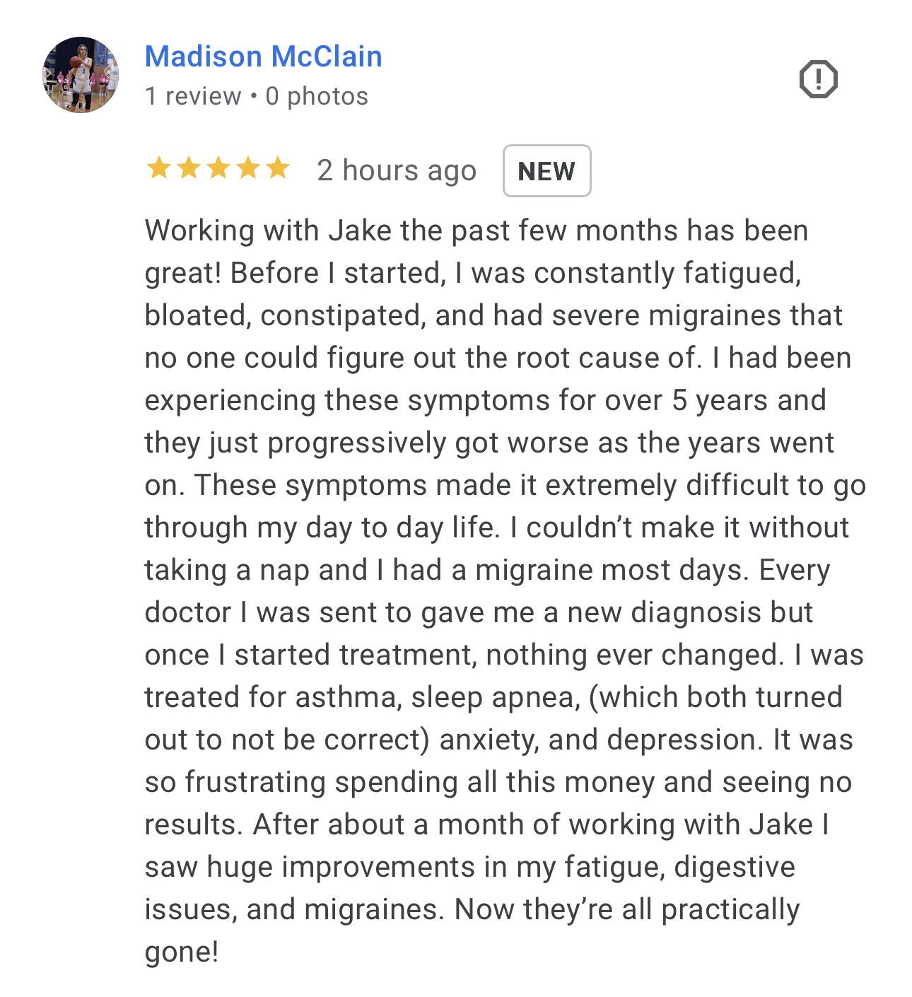 Client testimonial 12